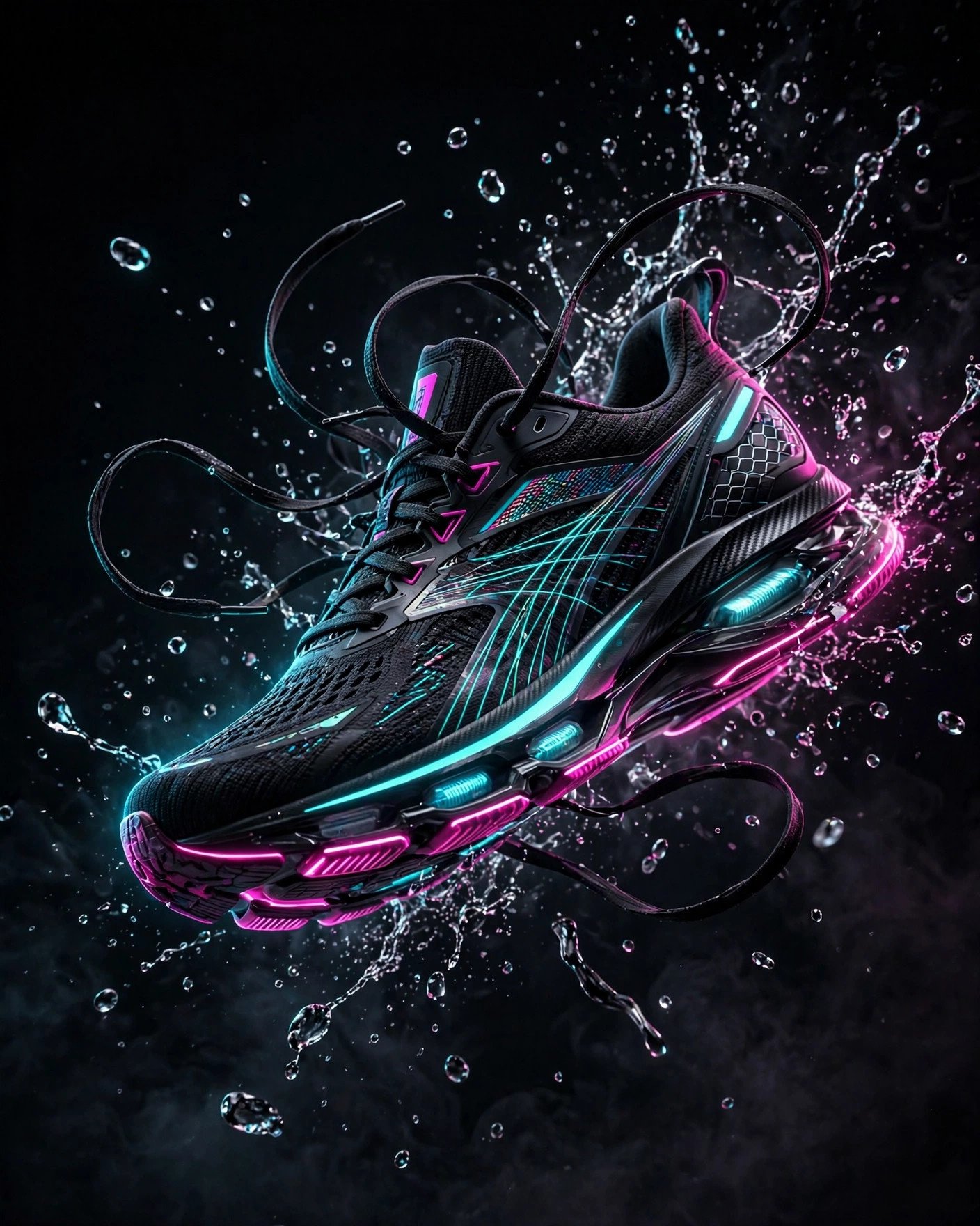 VELOCITY X — Sneaker Ad — sample work by KEXQO