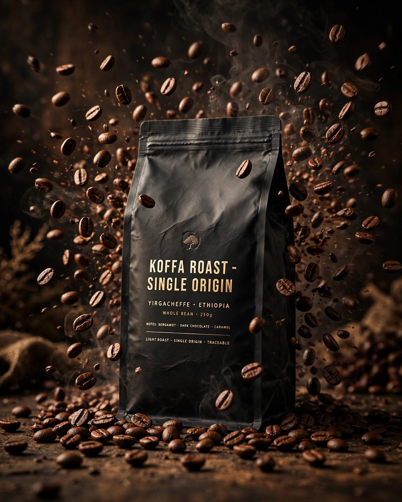 KOFFA ROAST — Coffee Ad — sample work by KEXQO