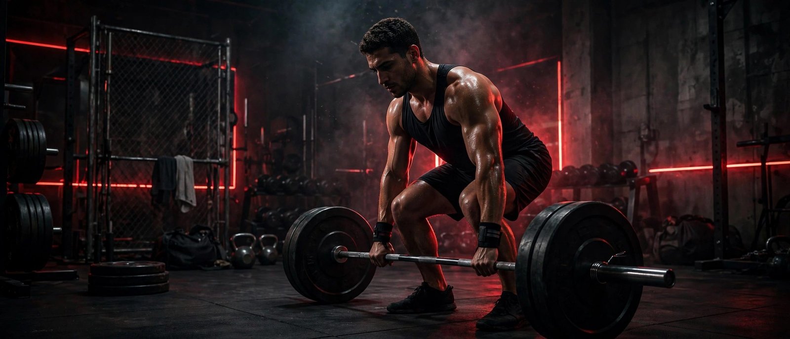 Fitness YouTube Banner — sample work by KEXQO