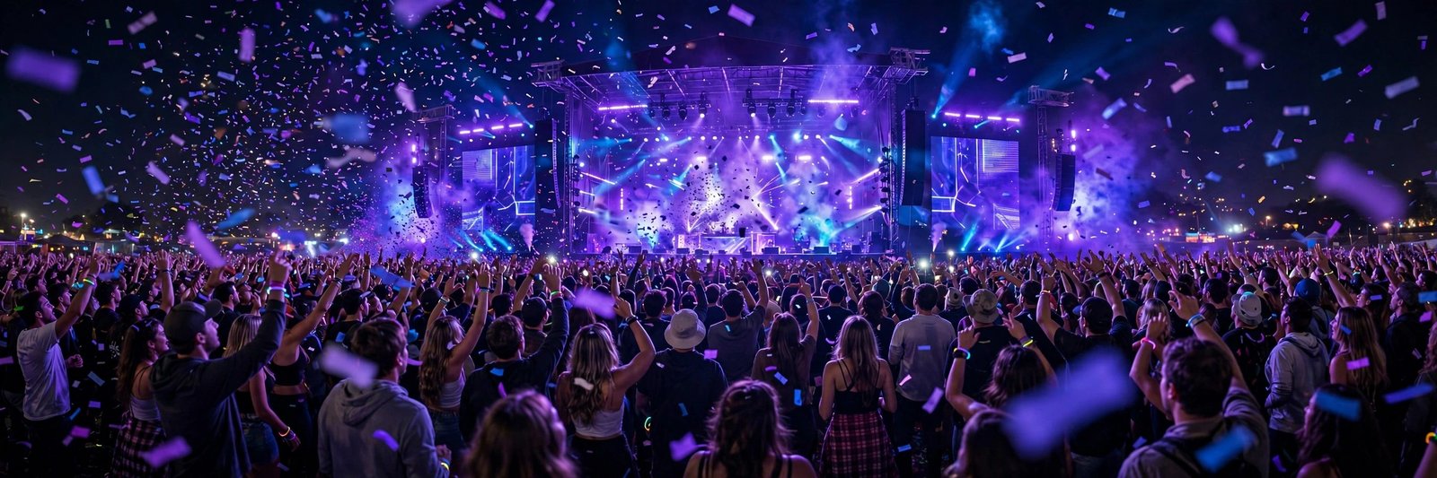 Music Festival Banner — sample work by KEXQO
