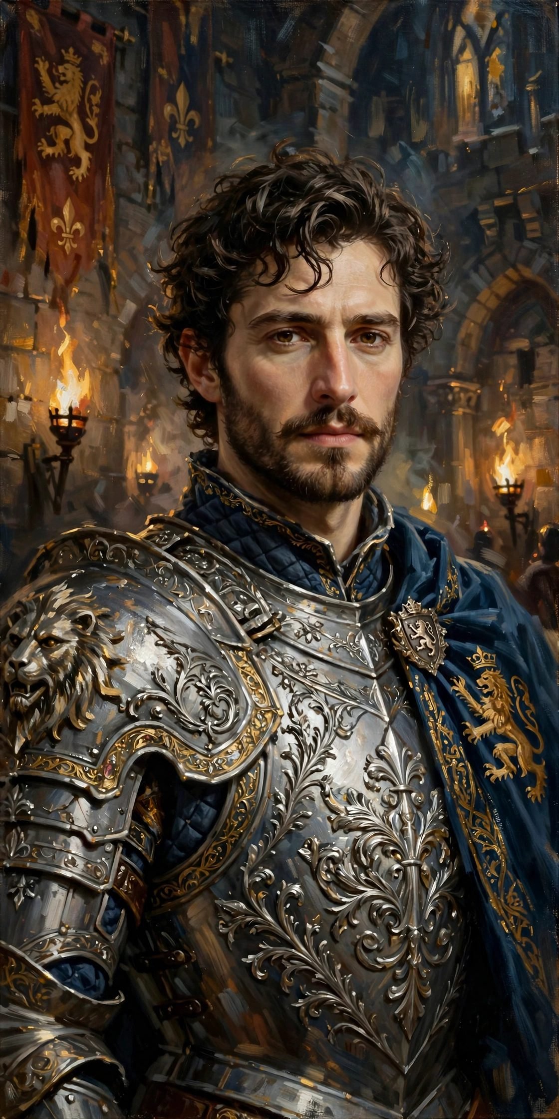 Fantasy Knight — sample work by KEXQO