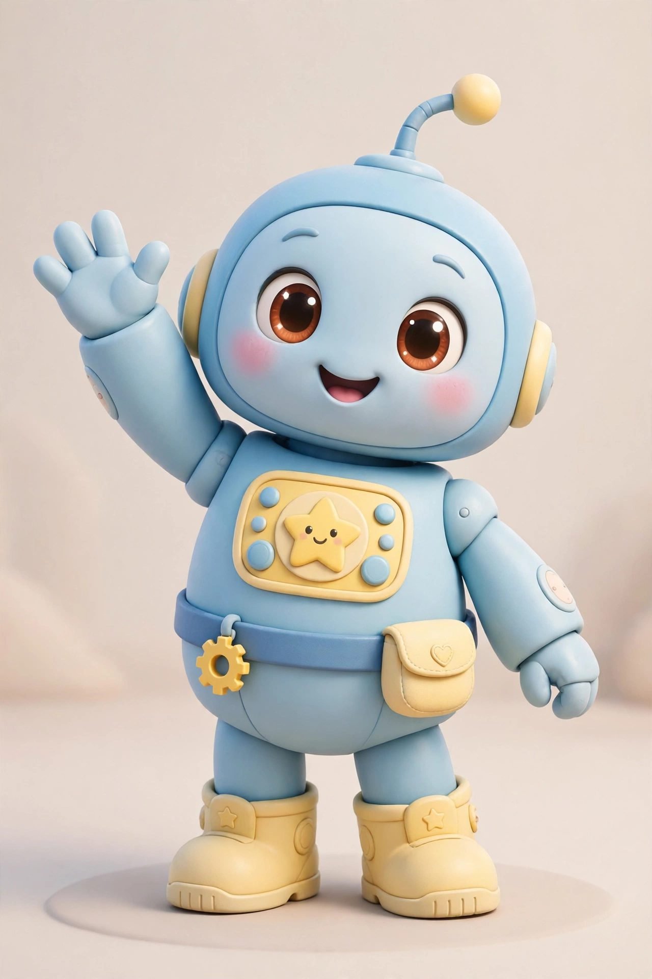 Robot Mascot — sample work by KEXQO