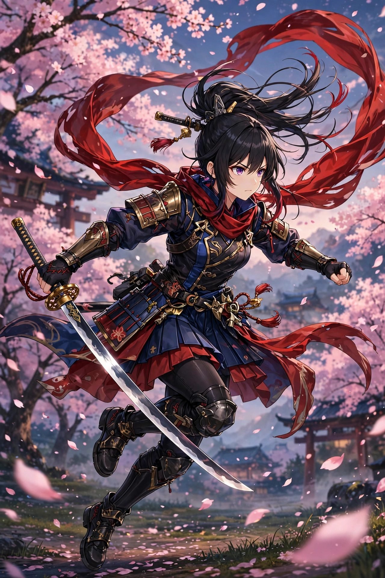 Anime Warrior — sample work by KEXQO