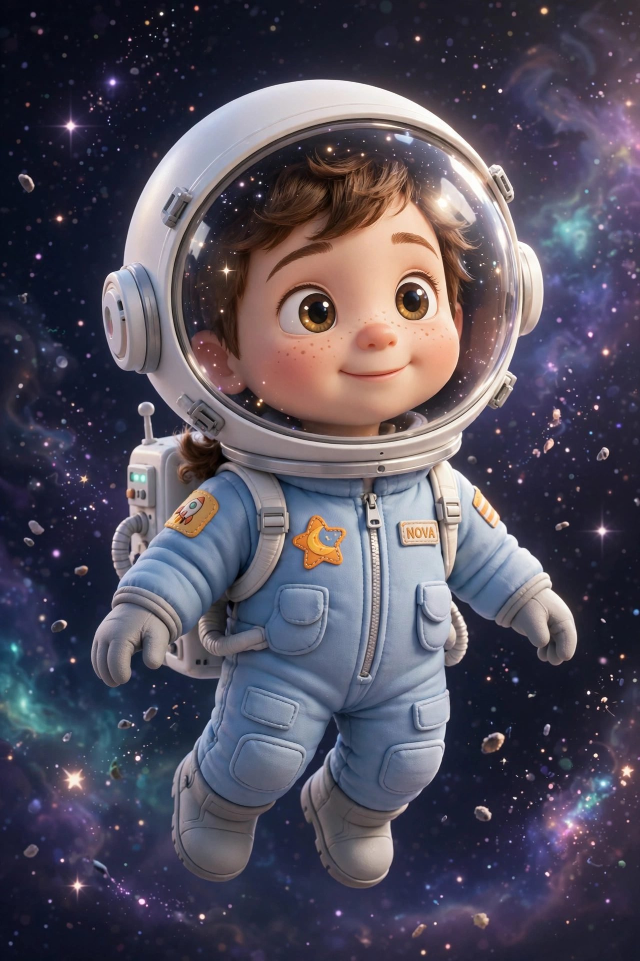 Astronaut Character — sample work by KEXQO