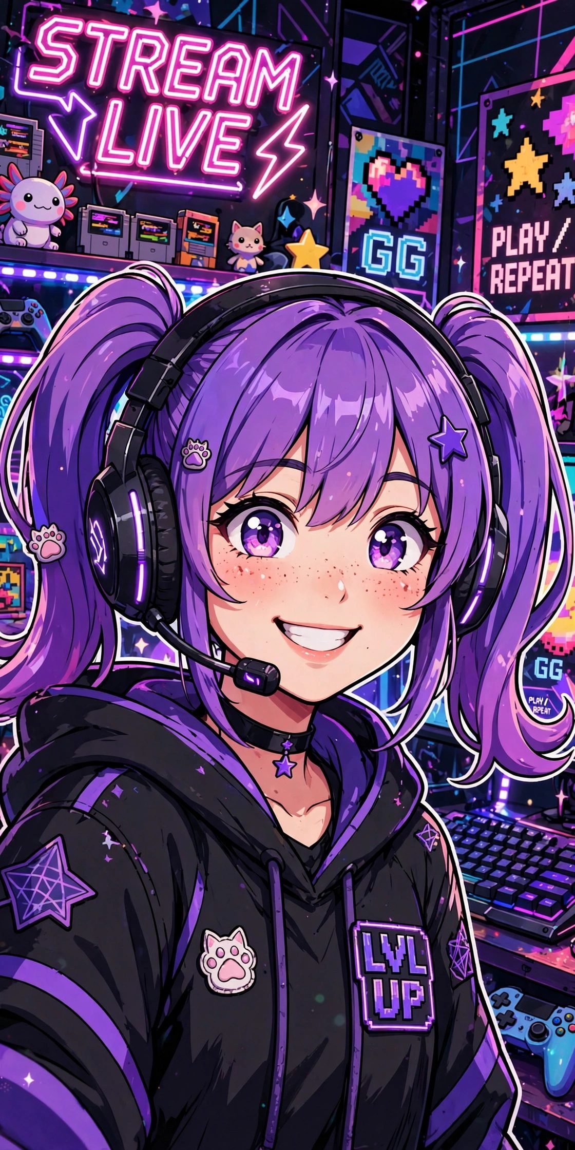 Streamer Avatar — sample work by KEXQO